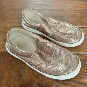 🌴3/$25 Crewcuts Metallic Slip-ons